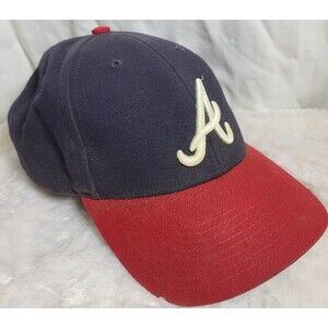 Vintage Atlanta Braves Hat Twins Enterprise 90s MLB Genuine Merchandise Snapback